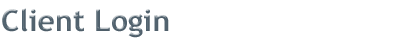 Client Login